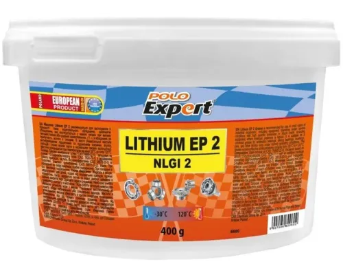 Мастило літієве Polo Expert Lithium EP2 400г Мастило літієве Polo Expert Lithium EP2 400г